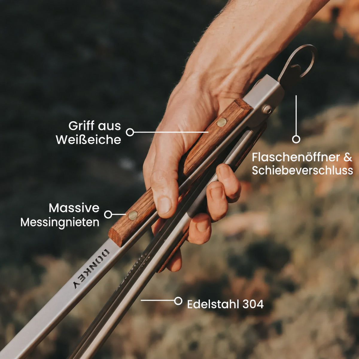 Donkey Long Tong – Grillzange 87cm