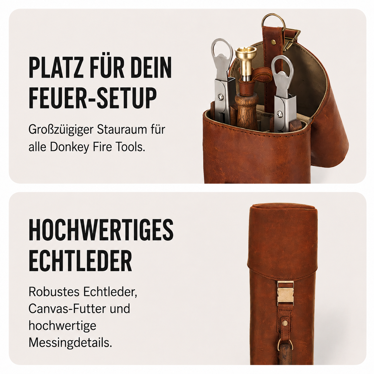 The Jack Sack – Komplettes Feuer- und Grillwerkzeug-Set